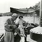 Humphrey Bogart and Katharine Hepburn in The African Queen (1951)