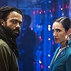 Jennifer Connelly and Daveed Diggs in Snowpiercer (2017)