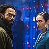 Jennifer Connelly and Daveed Diggs in Snowpiercer (2017)