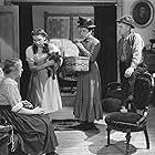 Judy Garland, Margaret Hamilton, Clara Blandick, Charley Grapewin, and Terry in The Wizard of Oz (1939)