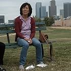 Still of Sharon Omi and George Takei in Eat With Me (2014)