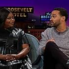 Octavia Spencer and Jesse Williams in The Late Late Show with James Corden (2015)