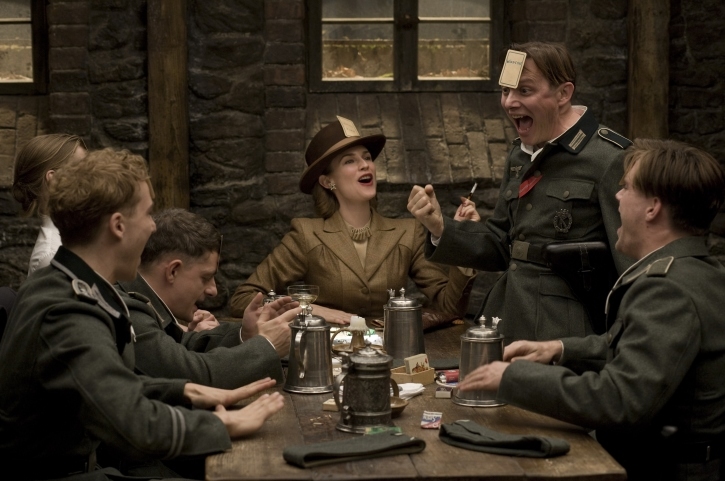 Ken Duken, Arndt Schwering-Sohnrey, Diane Kruger, Volker Zack, and Alexander Fehling in Inglourious Basterds (2009)