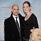 Stanley Tucci and Felicity Blunt at an event for Promised Land (2012)