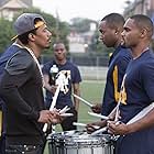 Nick Cannon, Leonard Roberts, Duain Richmond, Tye White, and Jeff Pierre in Drumline: A New Beat (2014)