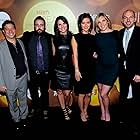 Jonathan Stern, Beth Dover, Paul Scheer, June Diane Raphael, and Erica Oyama