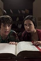 Matthew Knight and Matreya Scarrwener in R.L. Stine's the Haunting Hour (2010)