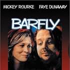 Mickey Rourke and Faye Dunaway in Barfly (1987)