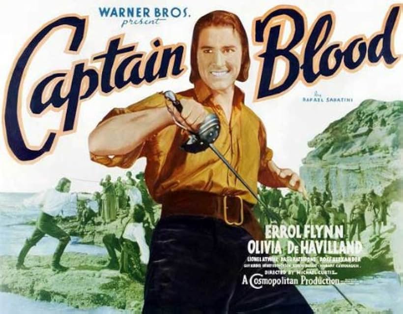 Errol Flynn in Captain Blood (1935)