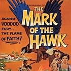 Sidney Poitier, Patrick Allen, Helen Horton, Eartha Kitt, and Marne Maitland in The Mark of the Hawk (1957)