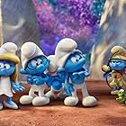 Joe Manganiello, Michelle Rodriguez, Demi Lovato, Jack McBrayer, Ariel Winter, Danny Pudi, and Ellie Kemper in Smurfs: The Lost Village (2017)