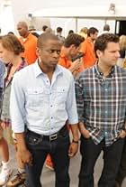 Dulé Hill, Chi McBride, and James Roday Rodriguez in Psych (2006)