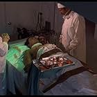 Bruce Dern, John Bloom, Albert Cole, and Berry Kroeger in The Incredible 2-Headed Transplant (1971)