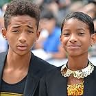 Jaden Smith and Willow Smith at an event for Free Angela and All Political Prisoners (2012)