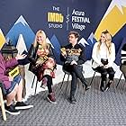 Kevin Smith, Richard Armitage, Veronika Franz, Riley Keough, and Severin Fiala at an event for The IMDb Studio at Sundance (2015)