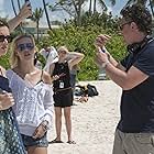 Mandy Moore, Johannes Roberts, and Claire Holt in 47 Meters Down (2017)