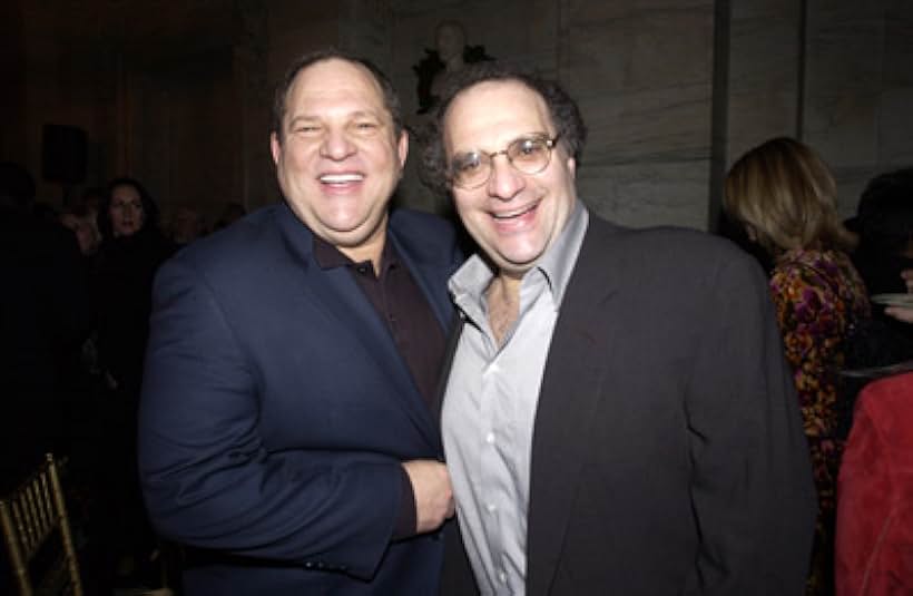 Harvey Weinstein and Bob Weinstein at an event for Gangs of New York (2002)