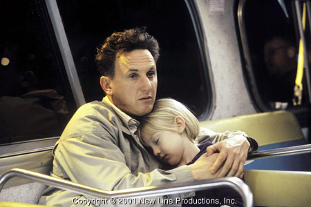 Sean Penn and Dakota Fanning in I Am Sam (2001)