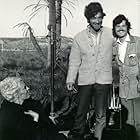 Jean Seberg, Stephen Boyd, and Ilya Salkind on the set of KILL! (1972)