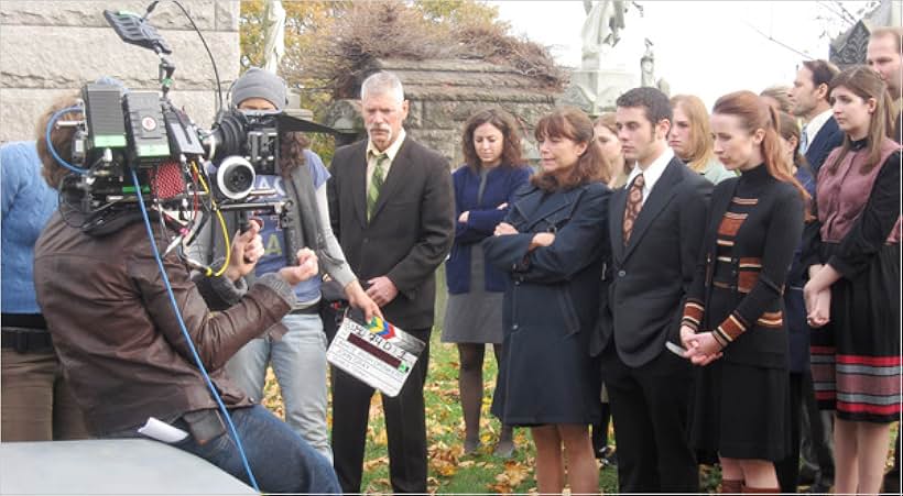 Karen Allen, Stephen Lang, Leslie Murphy, and Nick Thurston in White Irish Drinkers (2010)