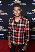 Mandela Van Peebles at an event for Thor: Ragnarok (2017)