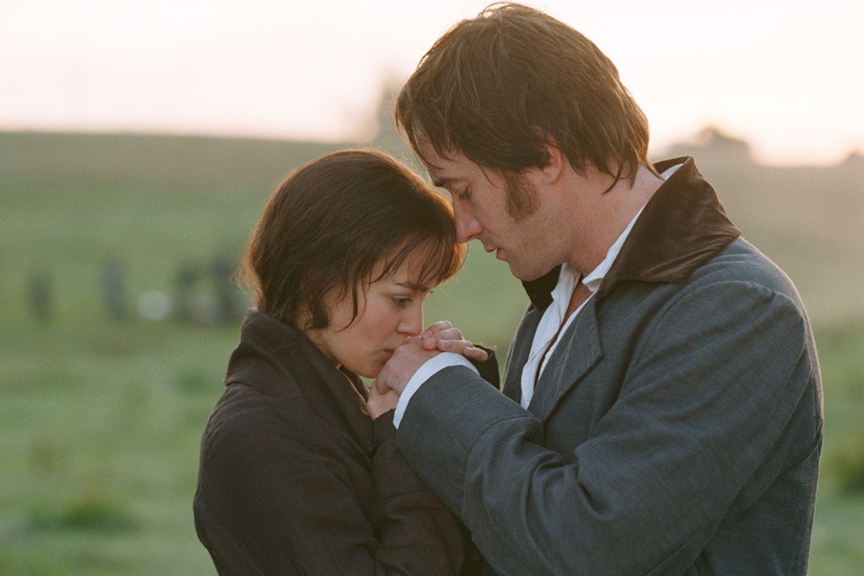 Keira Knightley and Matthew Macfadyen in Pride & Prejudice (2005)