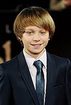 Daniel Huttlestone at an event for Les Misérables (2012)