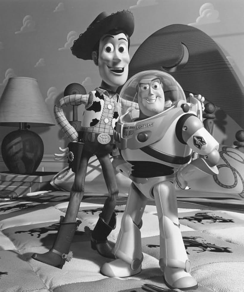 Tom Hanks and Tim Allen in Toy Story (1995)