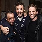 Jesse Peretz, Glenn Howerton, and Chris O'Dowd at an event for Juliet, Naked (2018)