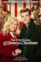 Alison Sweeney and Lucas Bryant in Time for You to Come Home for Christmas (2019)