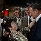 John Wayne, Jim Hutton, Bruce Cabot, Frances Fong, Valentin de Vargas, and Edward Faulkner in Hellfighters (1968)