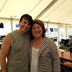 Margo Martindale & I---working on the set of "Heaven is for Real" during the summer of 2013