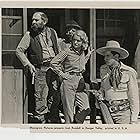 Ernie Adams, Hal Price, Jack Randall, and Lois Wilde in Danger Valley (1937)