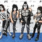 Gene Simmons, Eric Singer, Paul Stanley, Tommy Thayer, and KISS at an event for Biography: KISStory (2021)