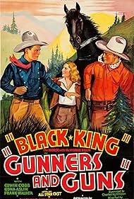Edna Aslin, Edmund Cobb, Francis Walker, and Black King in Racketeer Round-up (1934)