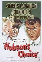 Charles Laughton, Brenda de Banzie, and John Mills in Hobson's Choice (1954)