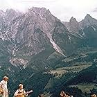 Julie Andrews, Charmian Carr, Angela Cartwright, Duane Chase, Kym Karath, Heather Menzies-Urich, and Debbie Turner in The Sound of Music (1965)