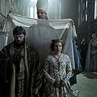 Still of Andrew Whipp, Jodie Comer and Rebecca Benson in The White Princess and The Pretender