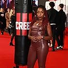 Ronke Adekoluejo at an event for Creed III (2023)