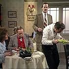 John Cleese, Norman Bird, Andrew Sachs, and Stella Tanner in Fawlty Towers (1975)