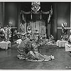 Asoka Rubener, Gregory Gaye, George Keymas, Patric Knowles, Sujata Rubener, and Ted Thorpe in Flame of Calcutta (1953)