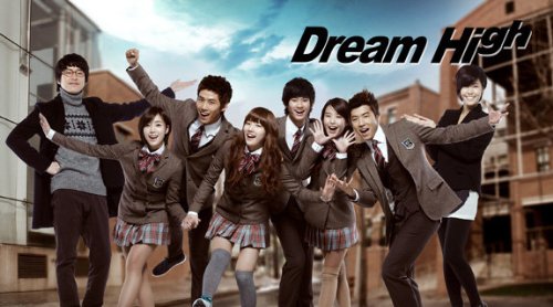 Hahm Eun-jung, IU, Kim Soo-hyun, Taecyeon, Jang Woo-young, and Bae Suzy in Dream High (2011)