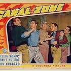 John Hubbard, George McKay, Larry Parks, and Forrest Tucker in Canal Zone (1942)
