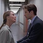 David Duchovny and Susanna Thompson in The X-Files (1993)