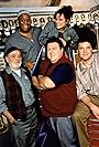 George Wendt, Brian Doyle-Murray, Pat Finn, Kate Hodge, and Mark Christopher Lawrence in The George Wendt Show (1995)