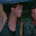 Lorenzo Lamas and Michael Paré in Killing Streets (1991)