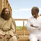 Morgan Freeman and Steve Carell in Evan Almighty (2007)