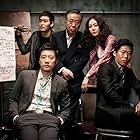 Yum Jung-ah, Yoo Hae-jin, Kim Myung-min, Byun Hee-Bong, and Jung Gyu-woon in The Spies (2012)