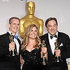 Chris Buck, Peter Del Vecho, and Jennifer Lee at an event for The Oscars (2014)