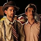 Óscar Jaenada and Luis Gerardo Méndez in Cantinflas (2014)